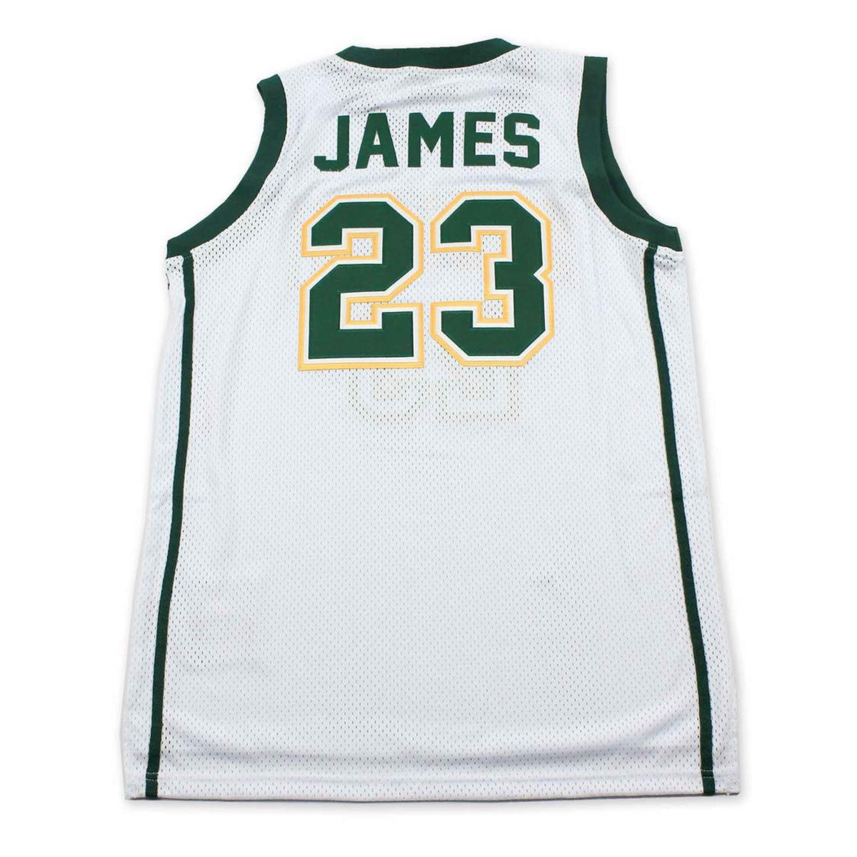 LeBron James St. Vincent-St.Mary Talented and Gifted Green Swingman Jersey