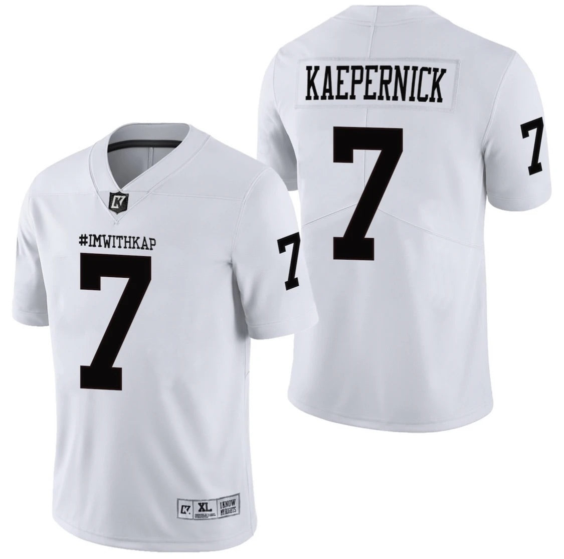 Colin Kaepernick's I'm With Kap Jerseys Sell out