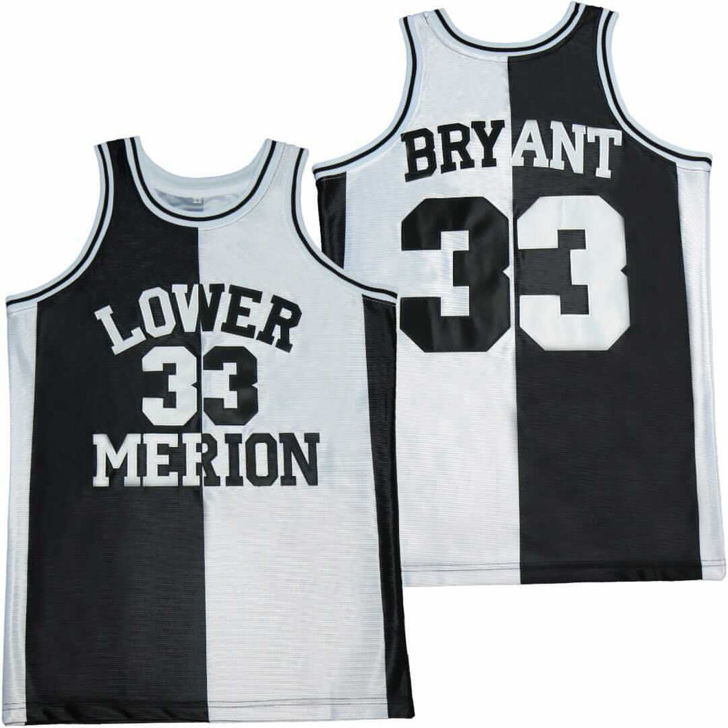 Kobe Bryant Lower Merion Highschool Split Jersey