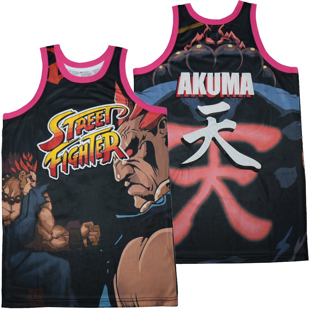 Akuma Street Fighter Video Game Jersey