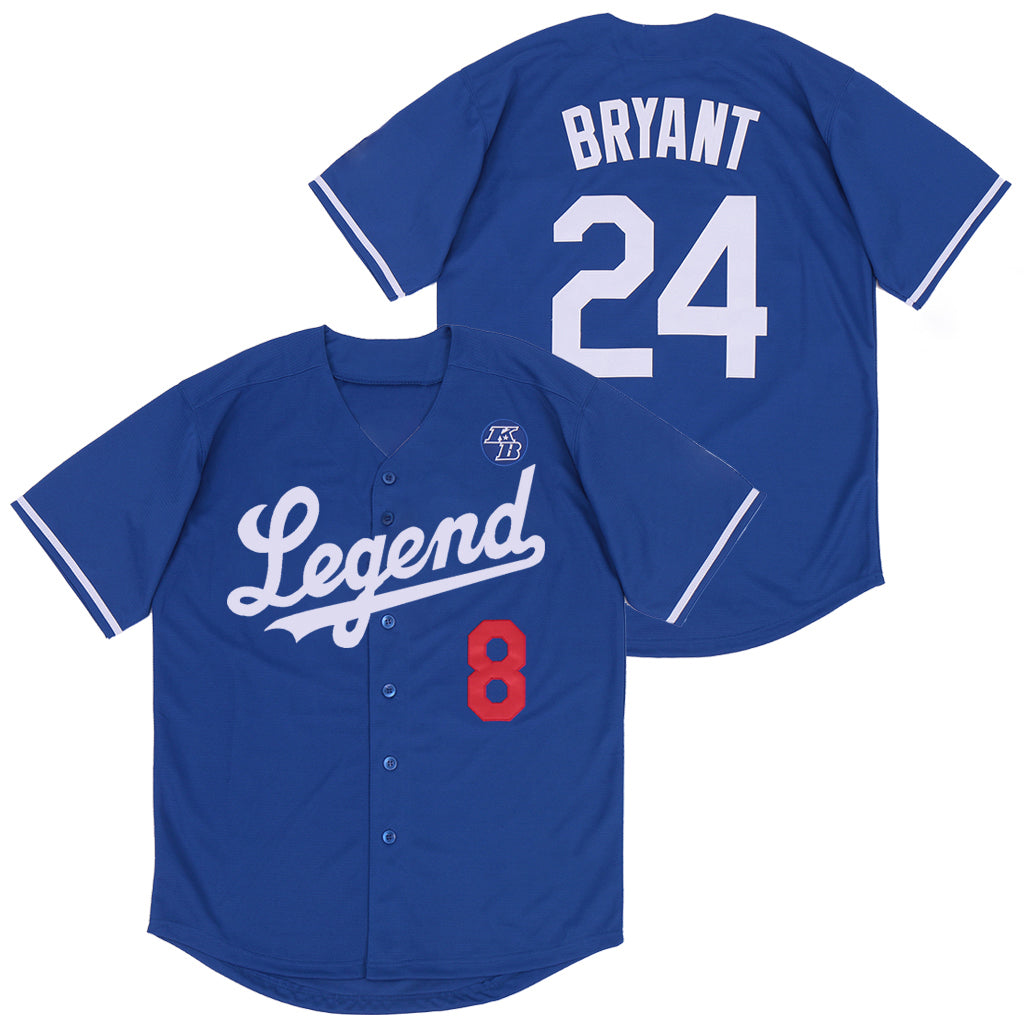LA Dodgers Kobe Bryant Baseball Jersey - Limited Edition - Scesy