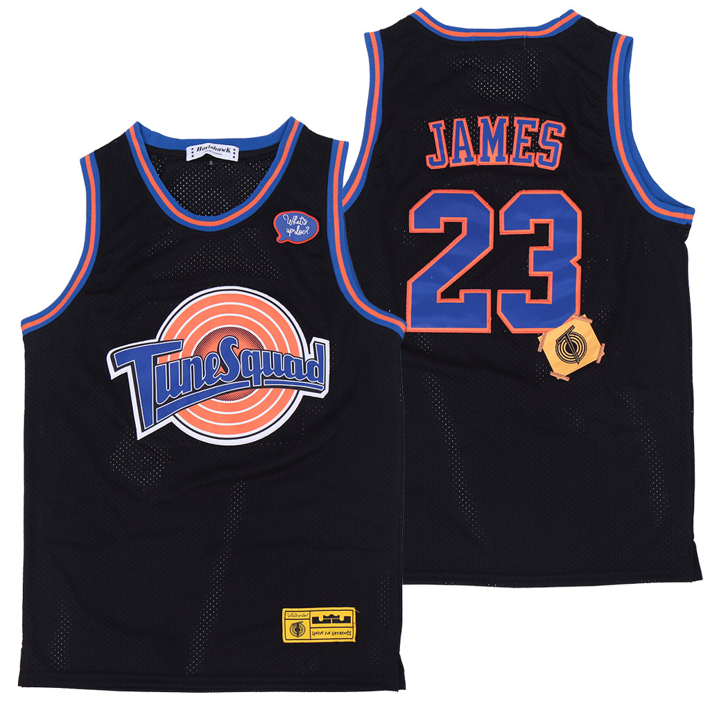 Black LeBron James Space Jam Tunesquad Jersey