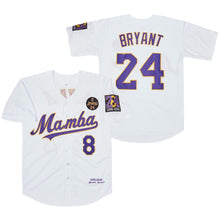 Load image into Gallery viewer, Kobe Bryant &#39;Mamba&#39; Baseball Jersey
