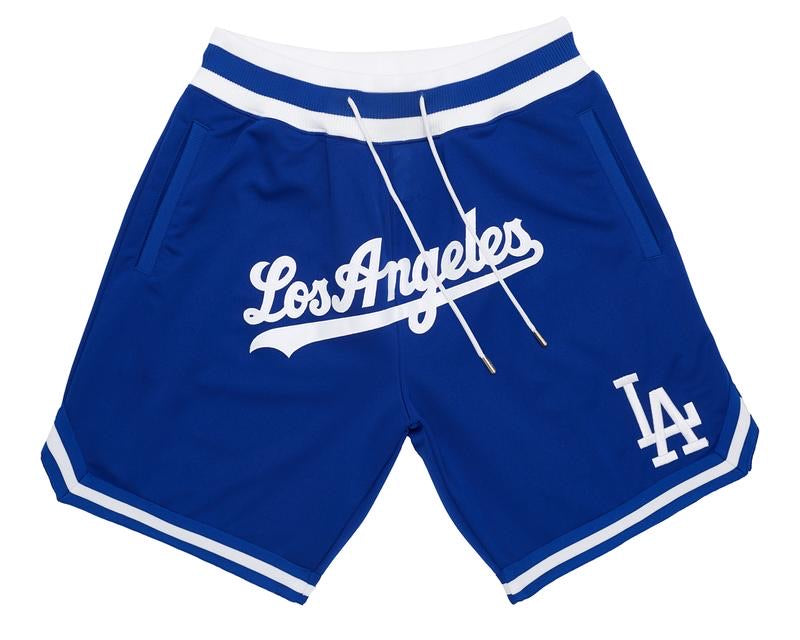 Blue Los Angeles Dodgers Just Don shorts